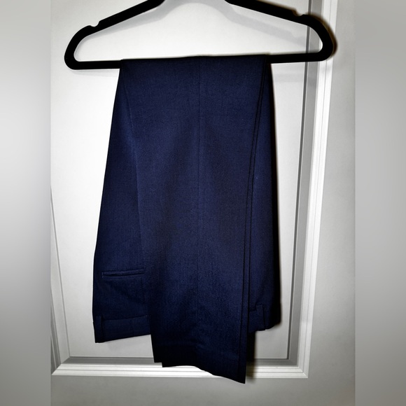 H&M Navy Blue Skinny Fit Suit - Picture 6 of 8